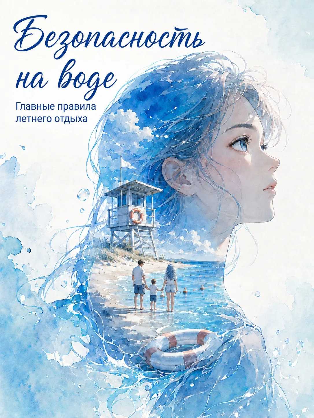 🏊 Лето — время веселого отдыха, но вода не прощает беспечности и ошибок. Чтобы каникулы принесли то