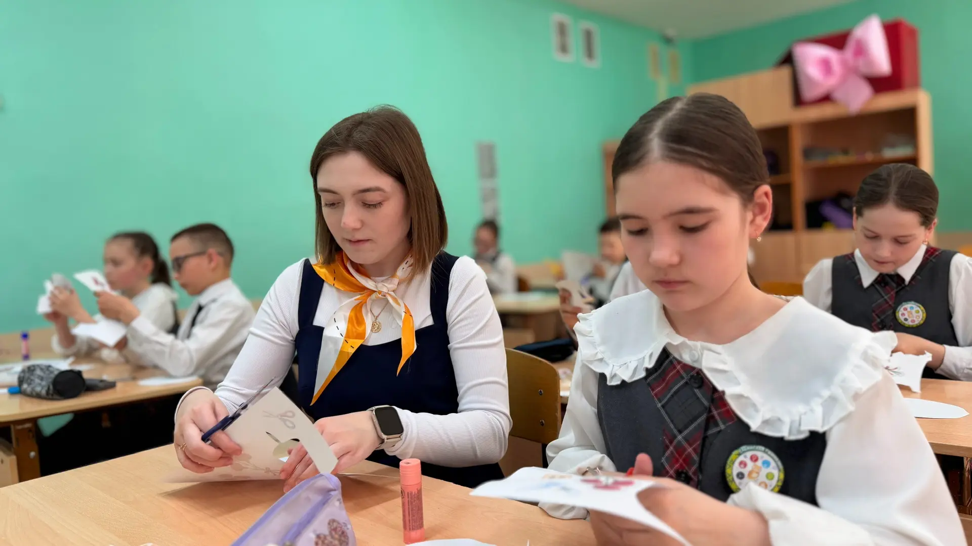 🕯Не просто дата. День, который мы обязаны помнить.  ⏳Сегодня в нашей школе советник директора по вос