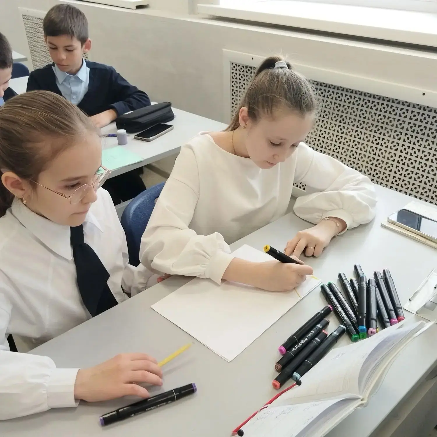📍 В 5 «А» классе прошло занятие на развитие коммуникативной сферы «Секреты общения» под руководством