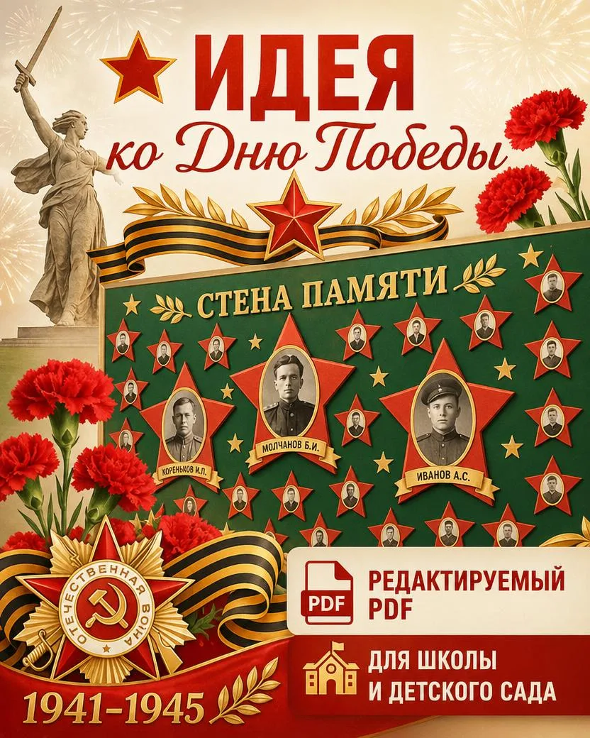 ⭐ Идея ко Дню Победы