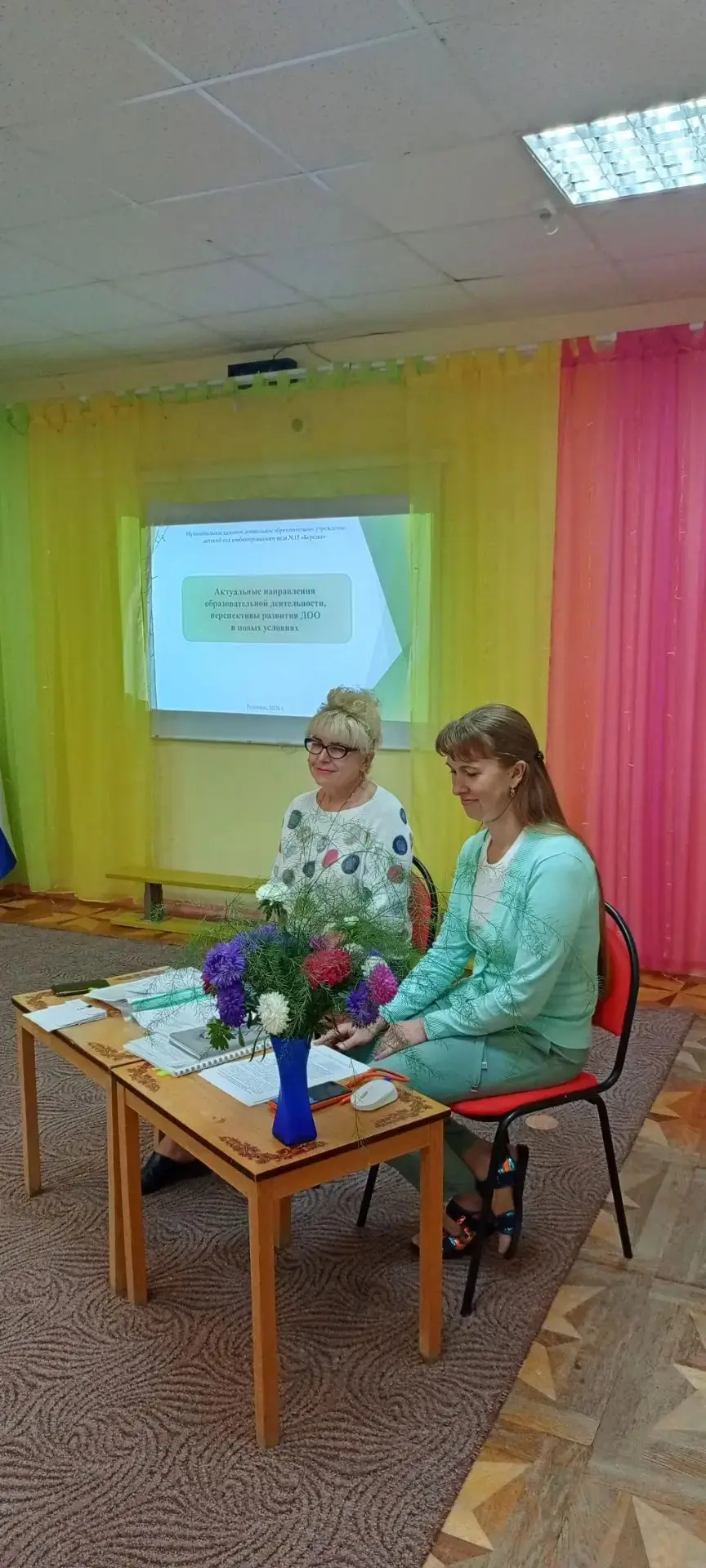 На время капитального ремонта коллектив детского сада вместе с нашими воспитанниками ра...