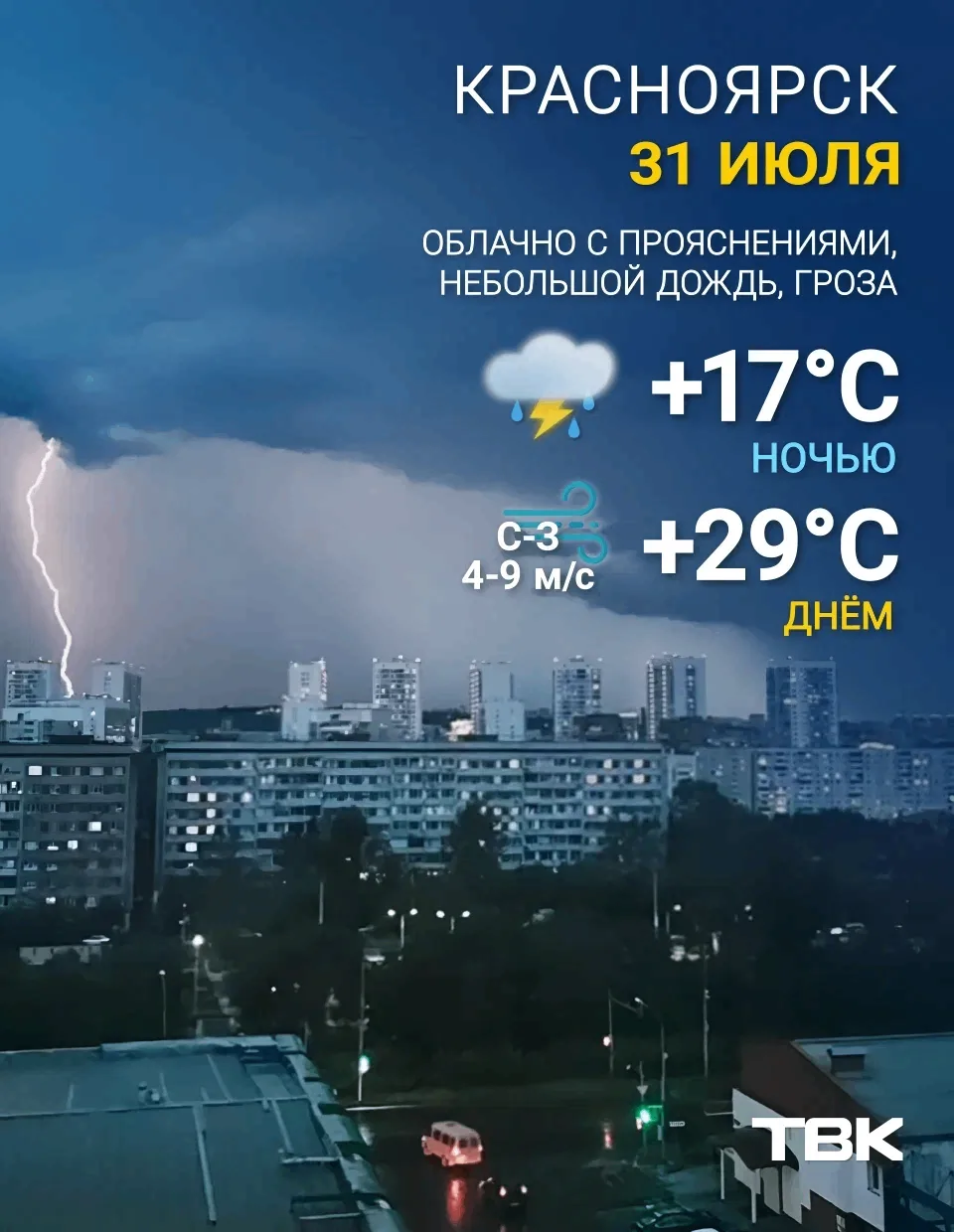Погода на сегодня⛈️