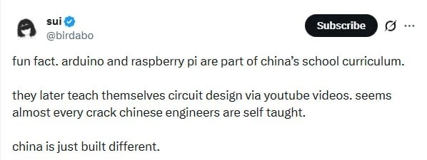 Китайцы растят инженеров с пелёнок — оказывается, что Arduino и Raspberry Pi в Поднебес...