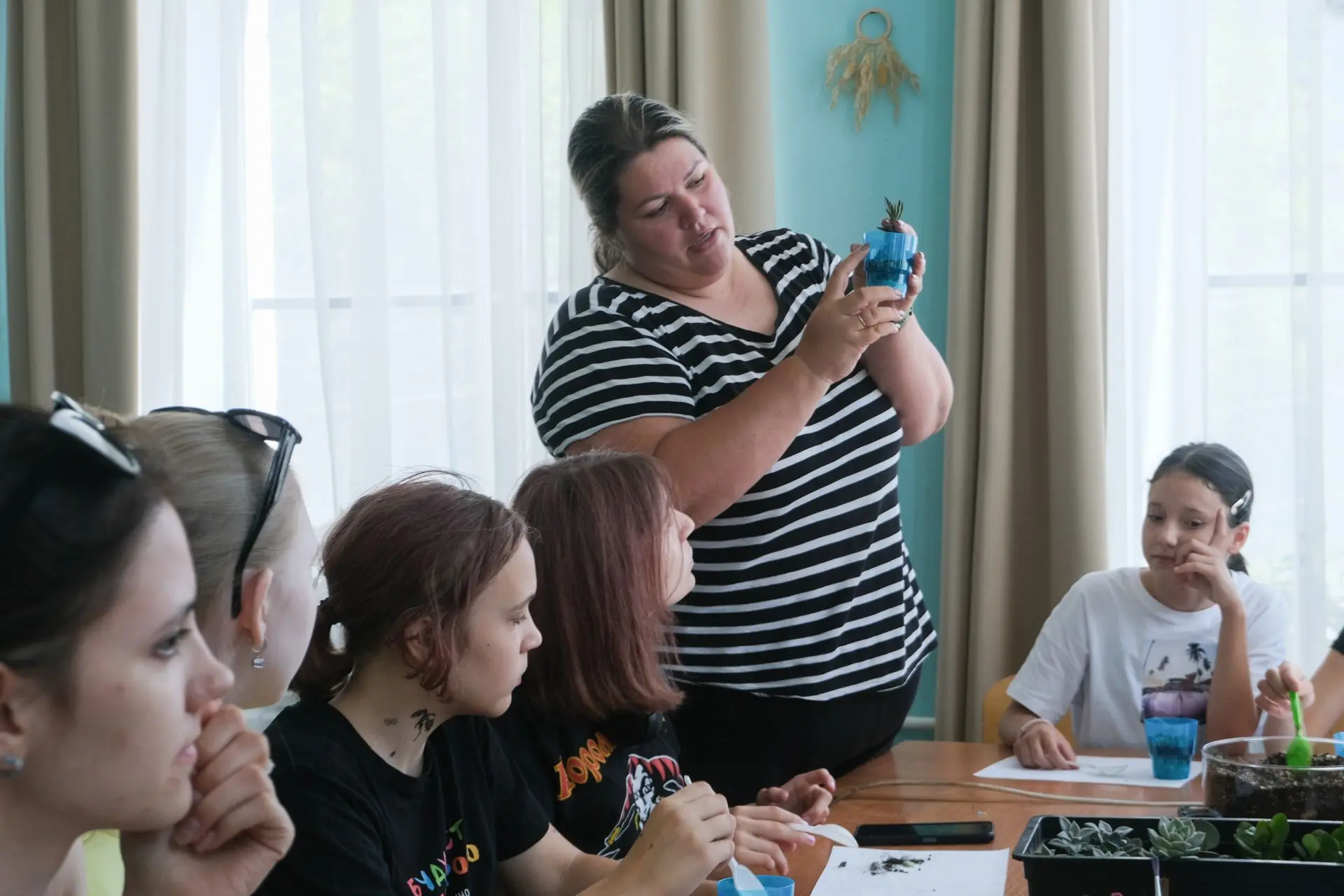 🌵 В АГТ изучили основы выращивания суккулентных растений

🌱 Преподаватель Юлия Наильевна Миленко п