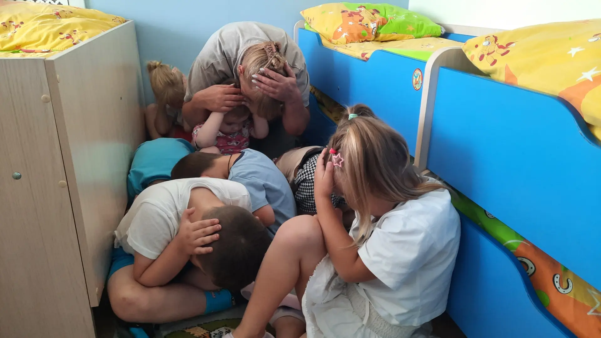 Сегодня в нашем детском саду прошли учения по комплексному сценарию «Действия сотрудник...