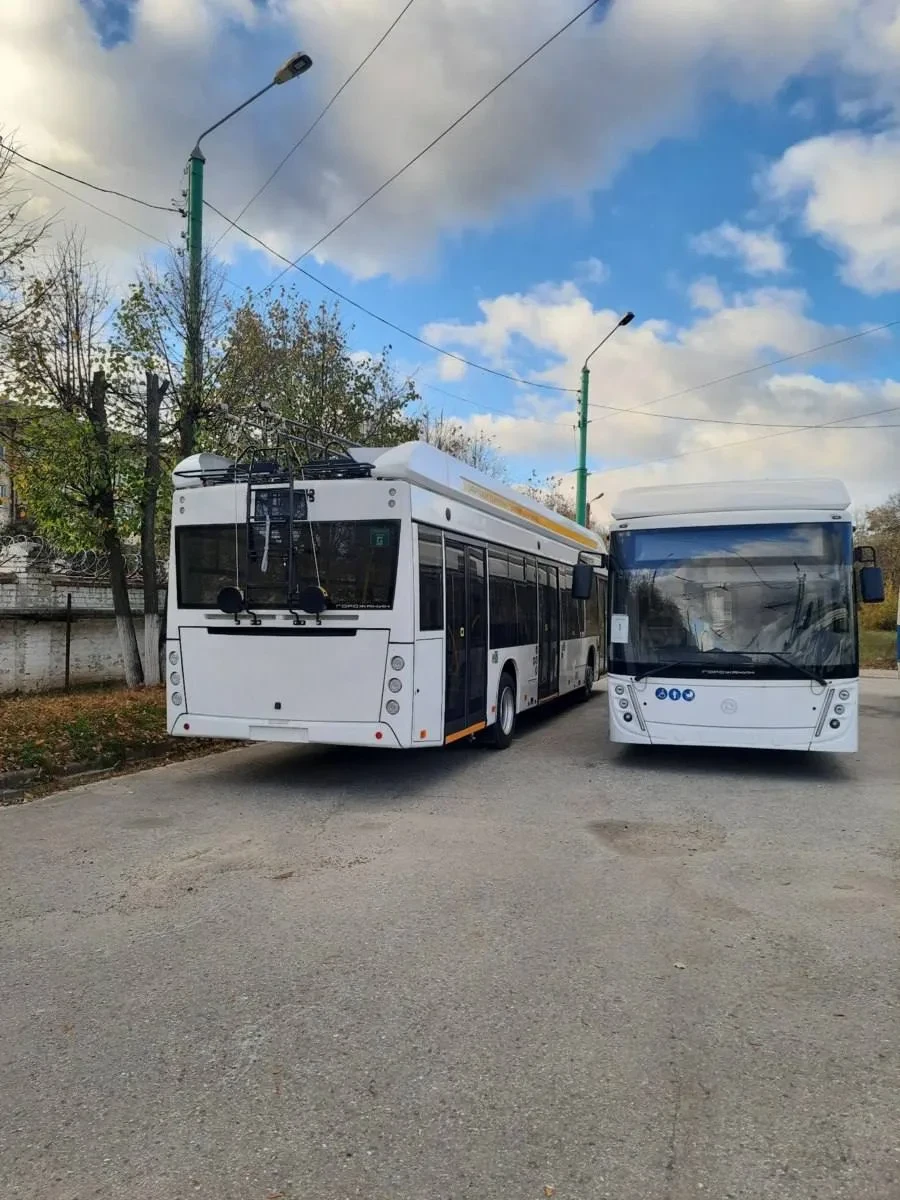 Четыре новых троллейбуса привезли в Чувашию