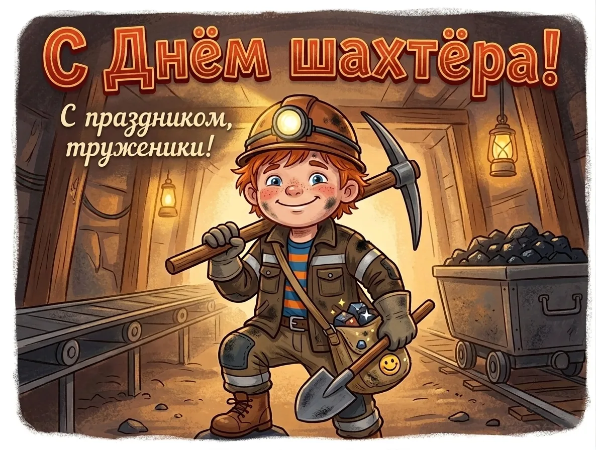 🎉 С Днём шахтёра! 🎉