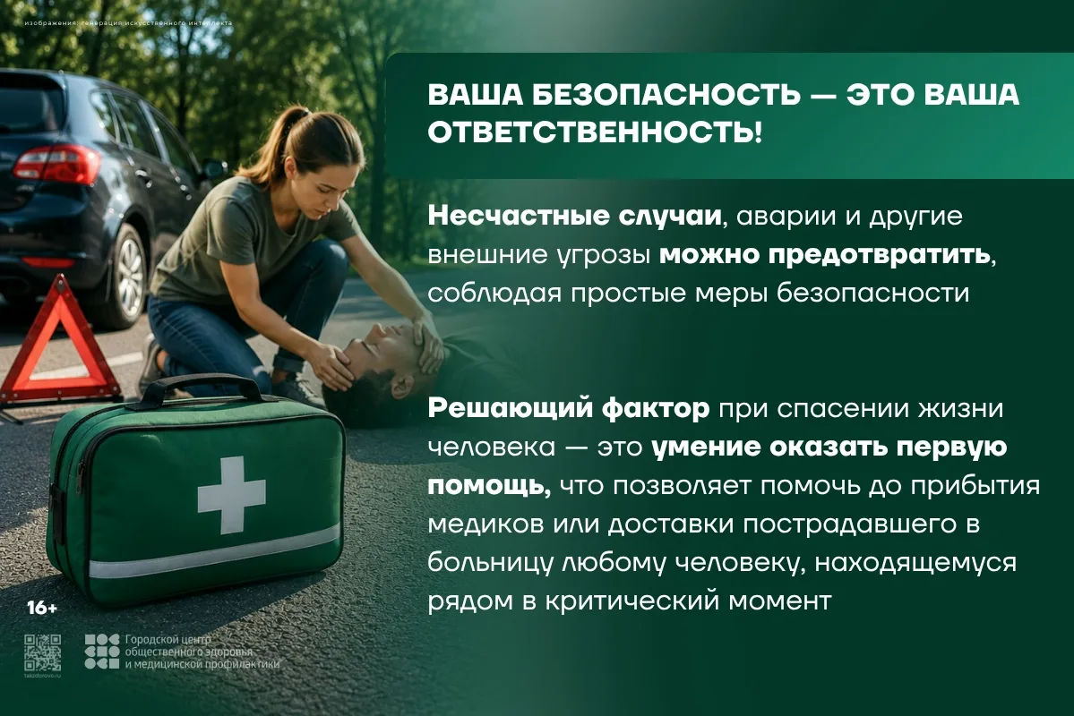 Когда человек сталкивается с жизнеугрожающим состоянием, главное — не растеряться

Краткий курс для 