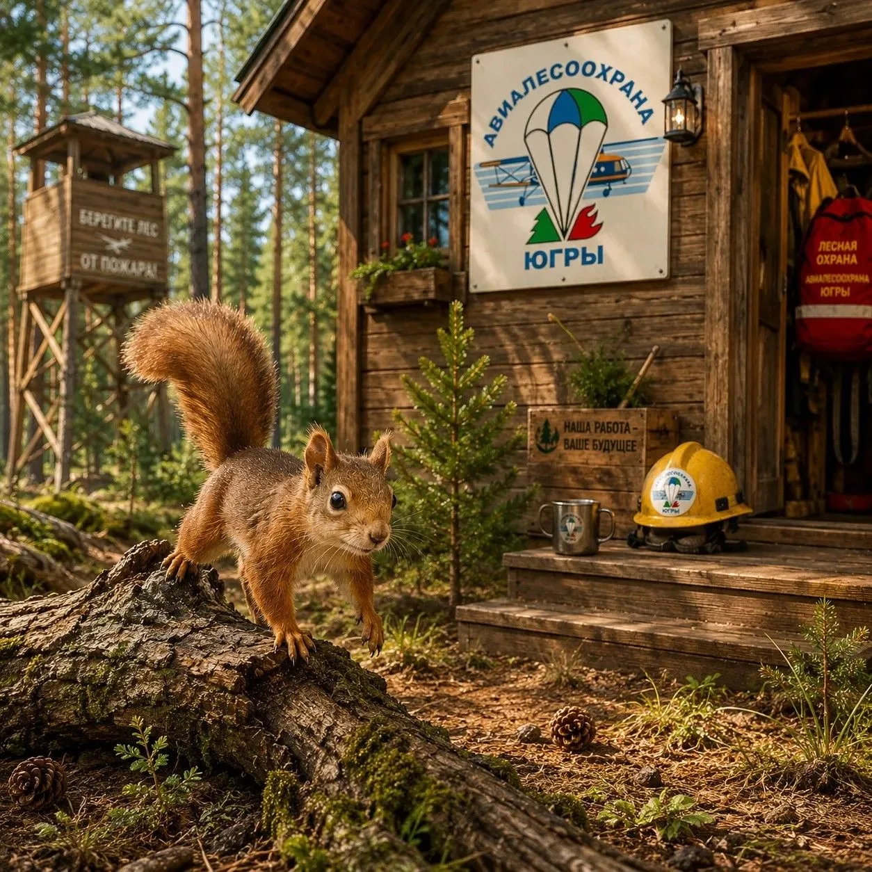Представляем вторую серию комикса о бельчонке Беляшике 🐿️

Спасенный сотрудниками Советского авиаот