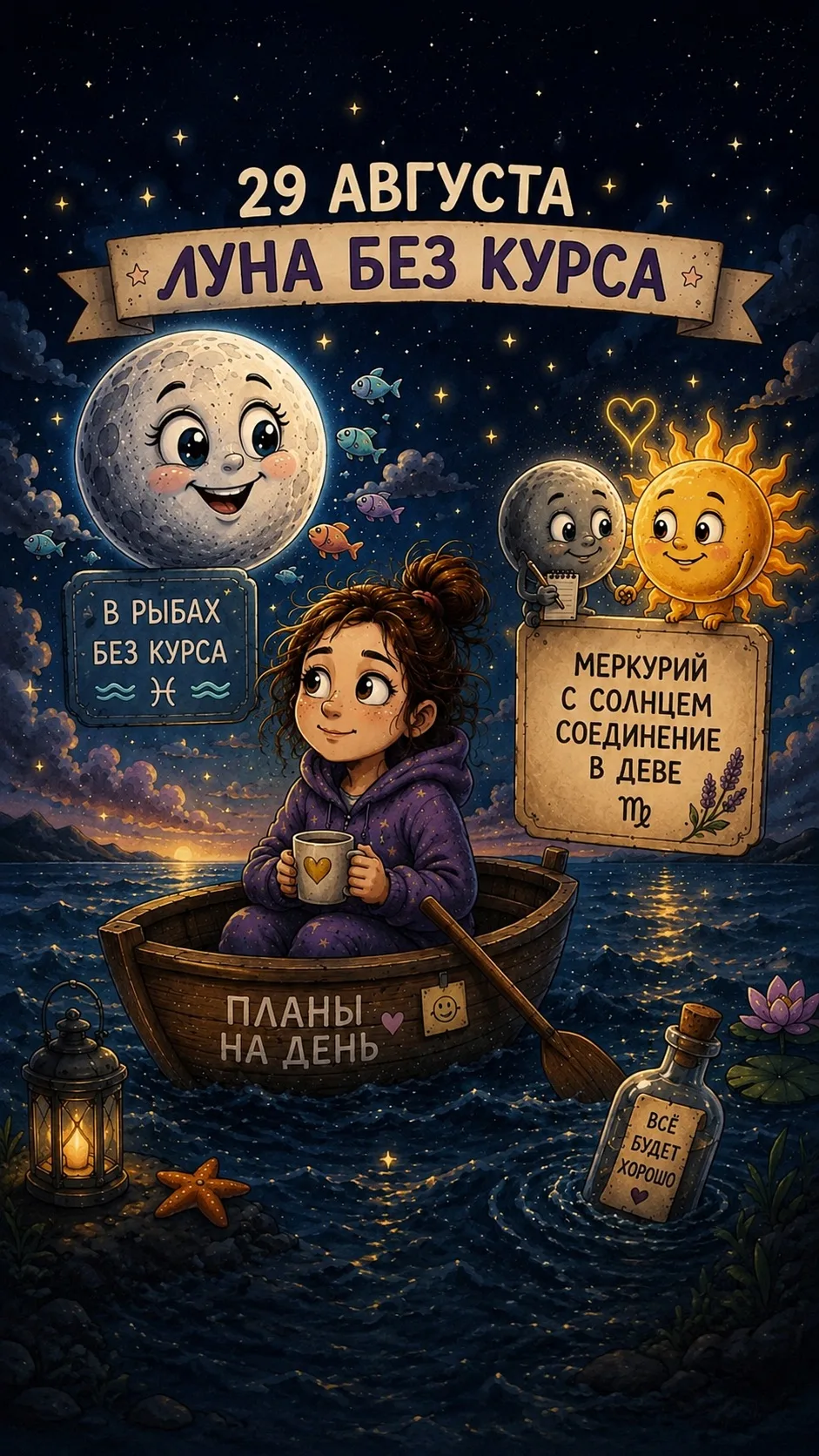 📜 ПРОГНОЗ ДНЯ | 29 АВГУСТА — СУББОТА