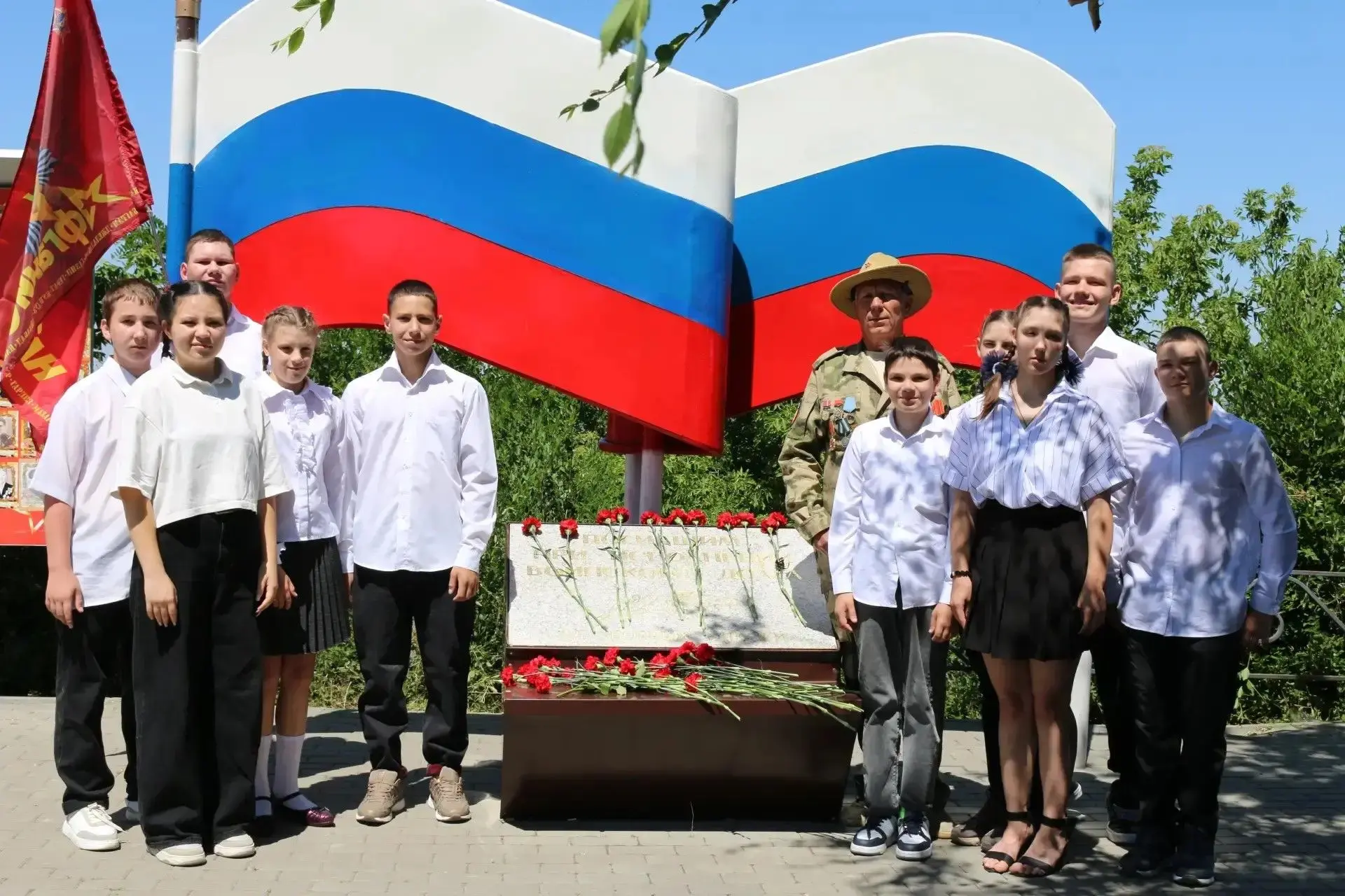 🇷🇺 01.07.2026 г., воспитанники ГКСУ СО «Серафимовичский ЦПД» приняли участие в  митин...