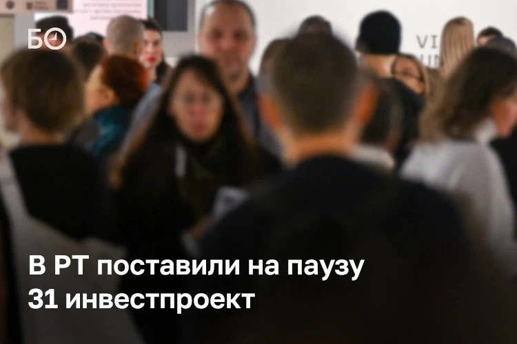 В Татарстане поставили на паузу 31 инвестпроект, еще 11 компаний исключили из реестра р...