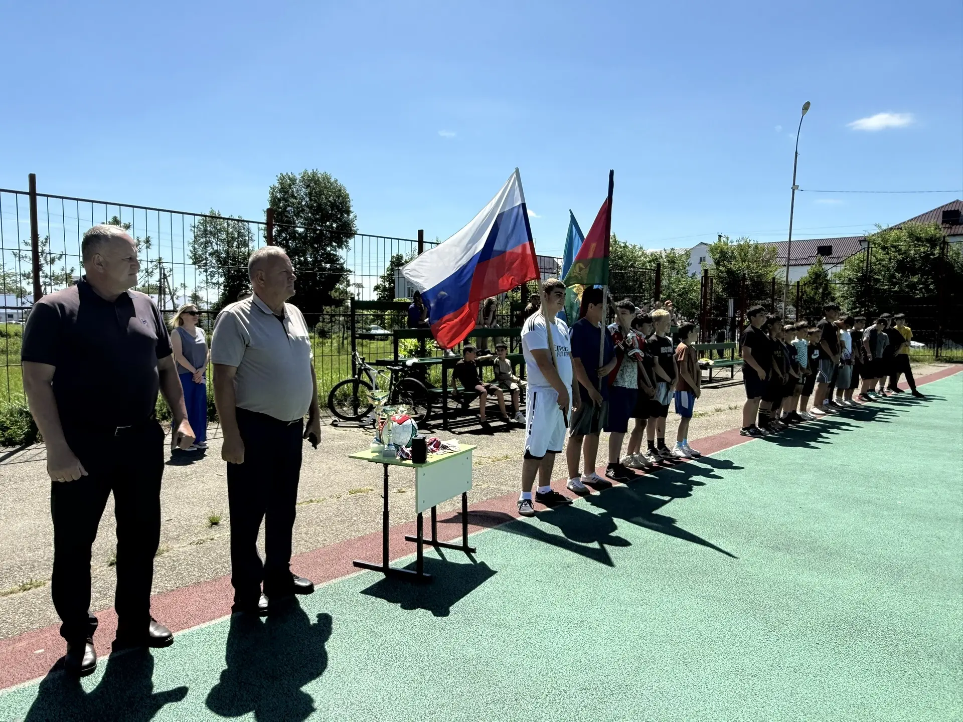 ✨Сегодня, 15 июня в поселке Дружном состоялось открытие 1 этапа Всекубанского турнира по футболу сре