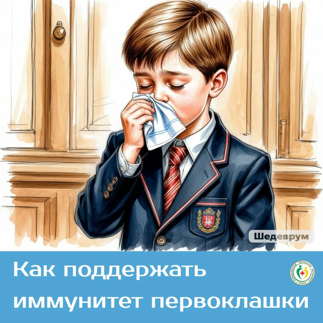 Почему первоклассники часто болеют? Разбираемся без паники!