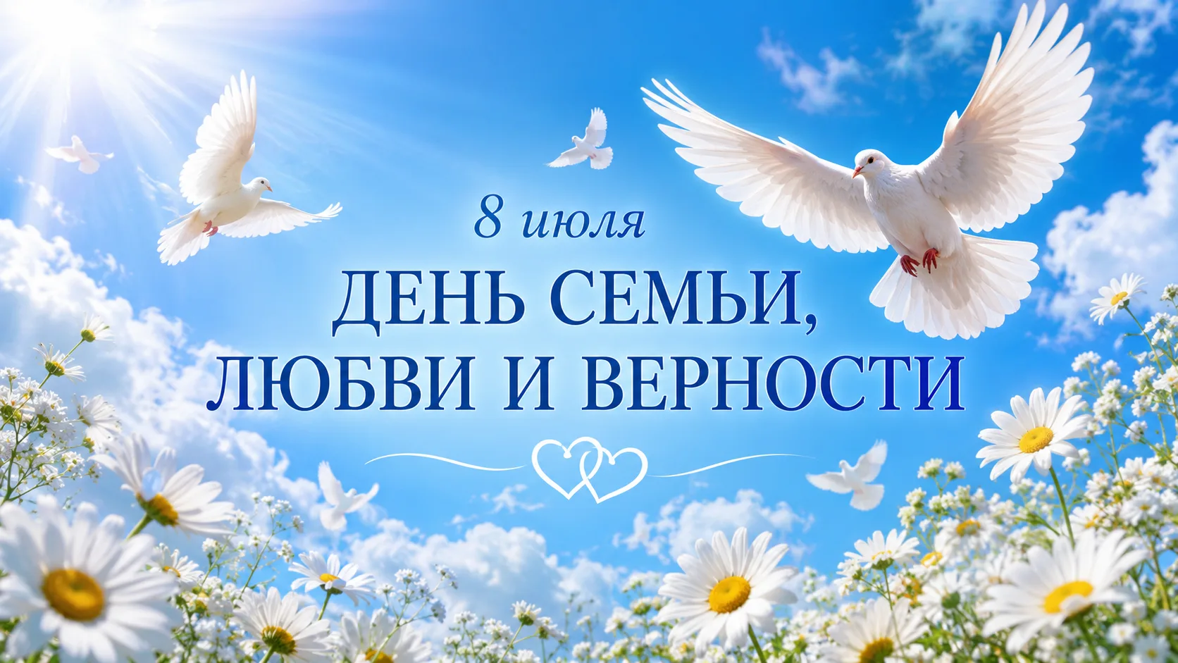 8 ИЮЛЯ - ДЕНЬ СЕМЬИ, ЛЮБВИ И ВЕРНОСТИ

День семьи, любви и верности в России — это время для подчёрк