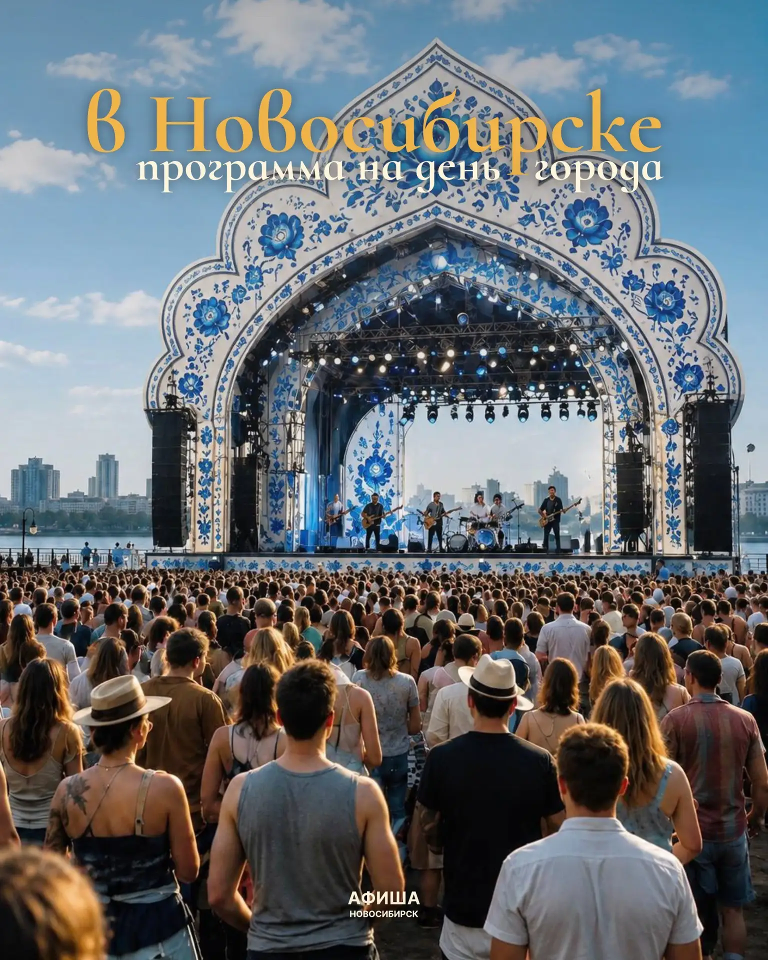 🥳 День любимого города Новосибирска состоится 28 июня