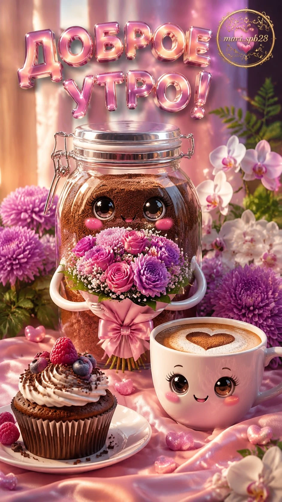 🌞🎉 Чудесного утра! Везения и хорошего настроения!