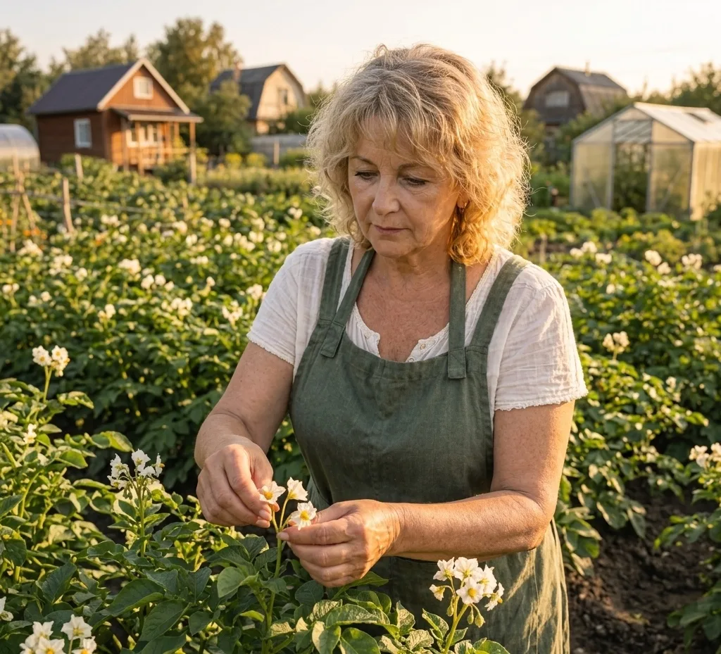 🥔 Зачем я обрываю цветы на картошке? Старый деревенский приём, который до сих пор работает

Дорогие