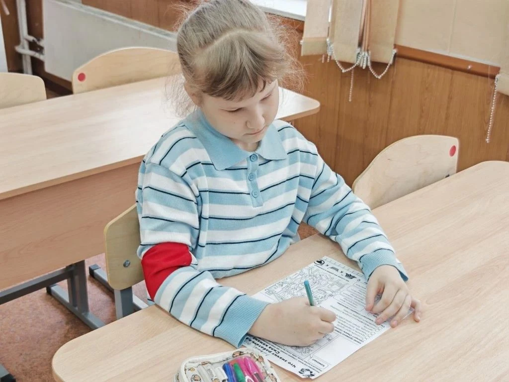 🌟 Сила команды: «Разговоры о важном» в 1 «Е» классе  Сегодня мы заглянули в гости к первоклассникам 