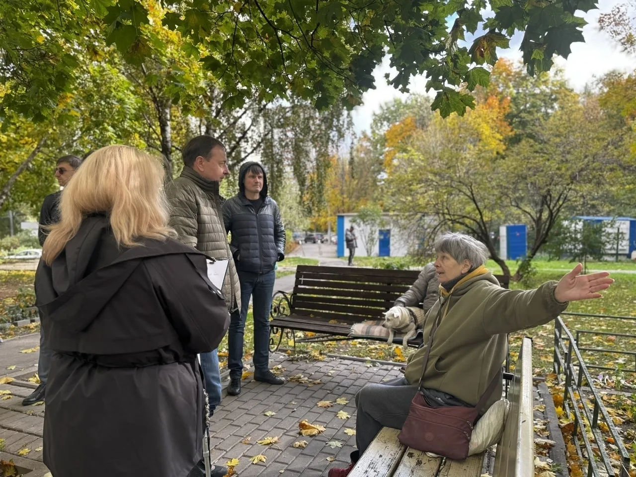 Состоялся еженедельный обход территории