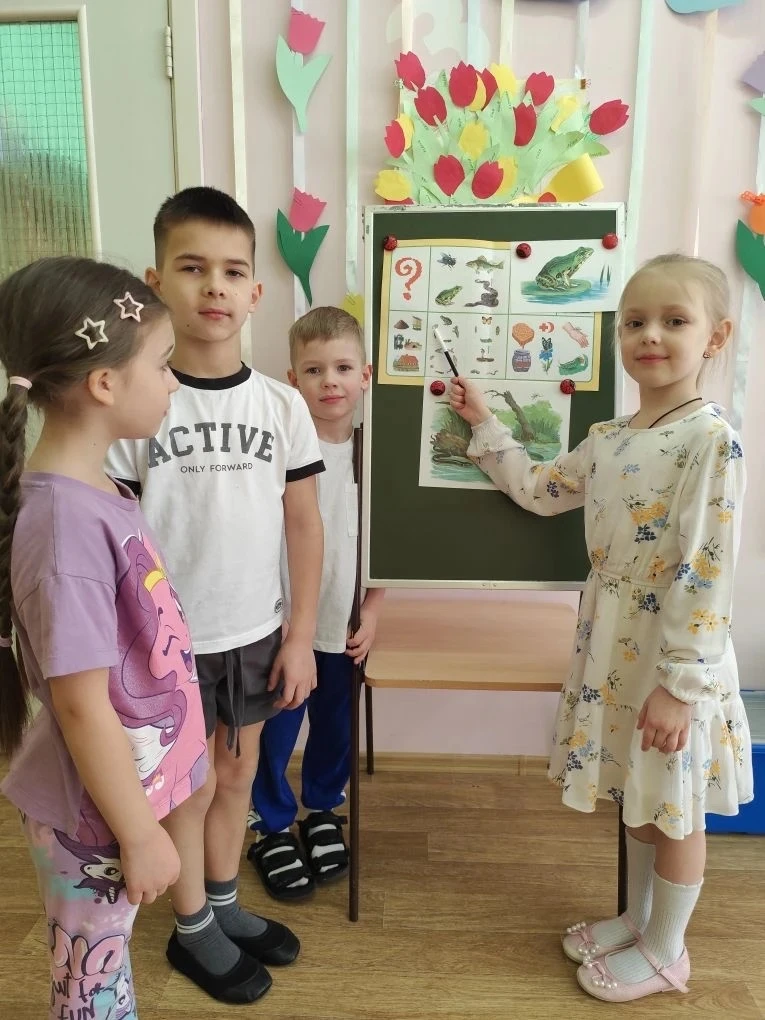 🐸 В дошкольном отделении «Королевство дошкольного детства» в группе «Фантазёры» прошёл тематический 