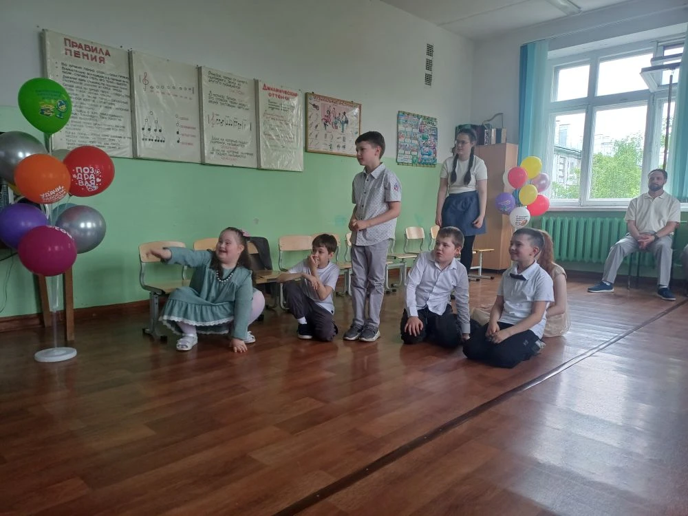 В 4А – выпускной!