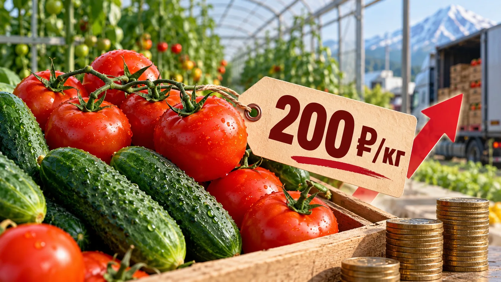 🥒 Импортные помидоры и огурцы могут подорожать: в России предложили ввести минимальную...