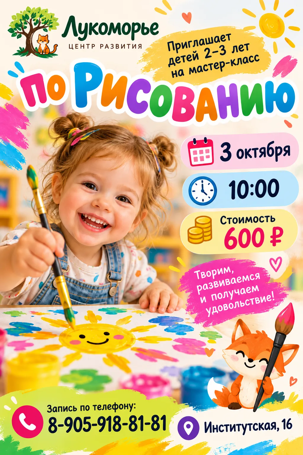 🎨🌈 Творим, рисуем и развиваемся вместе!