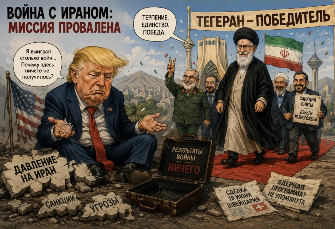 Ну красавчики же 🙌
Главным оправданием давления, санкций и войны против Ирана была его ядерная прог