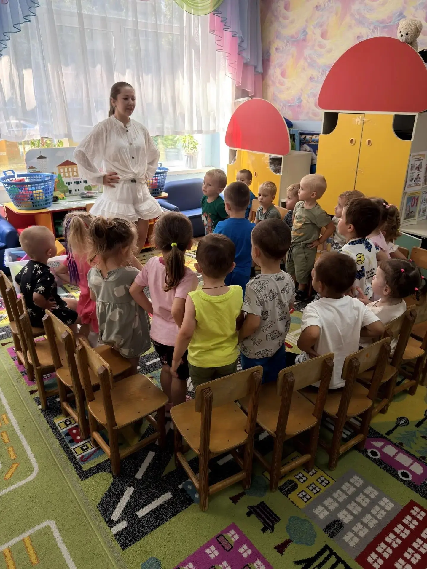 ✅Воспитанники младшего дошкольного возраста совместно с воспитателем Тарасовой Светлано...