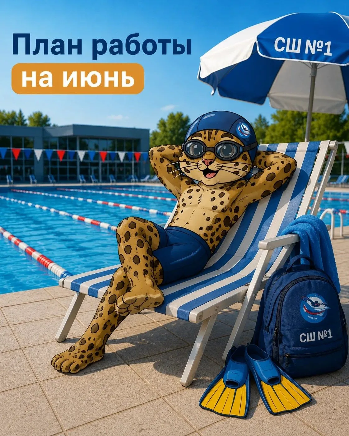 Мяу, друзья! Наш талисман кот Басс желает всем крутых каникул. А чтобы вы ничего не про...