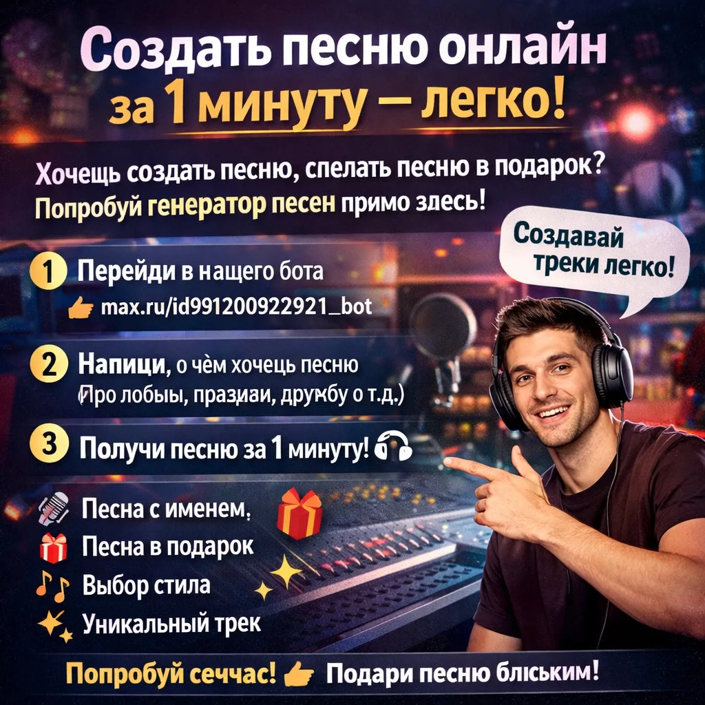 Хочешь создать песню онлайн в Max?