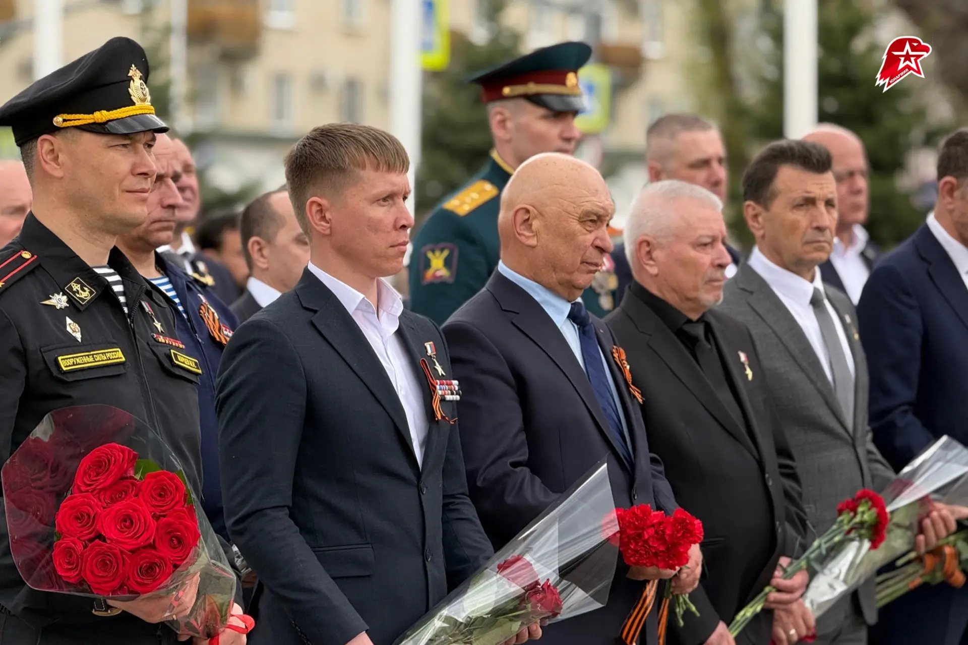Память, которую мы храним🕯️  В Невинномысске Ставропольского края у Вечного огня прошла встреча, пос