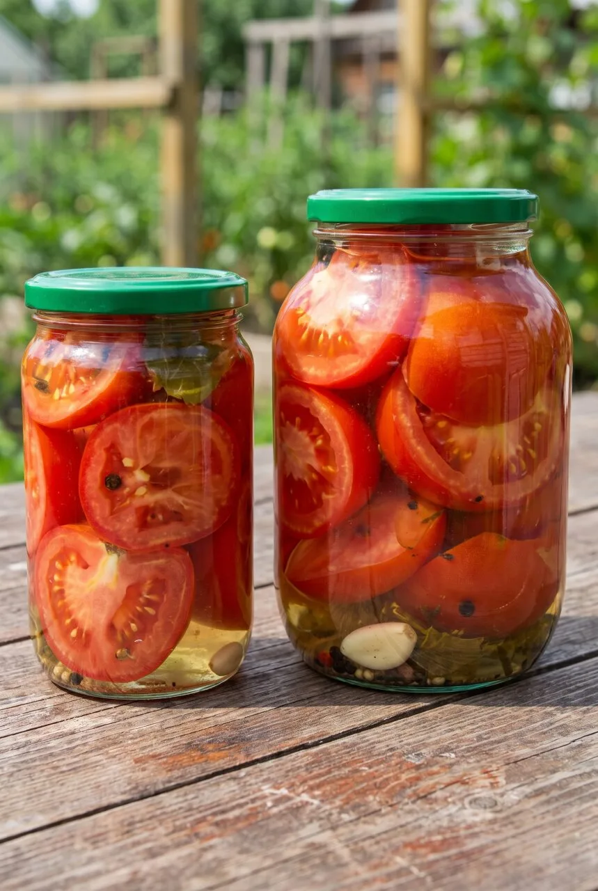 Удивлять гостей соленьями стало сложнее, а эти помидоры по-прежнему вызывают вопрос о р...