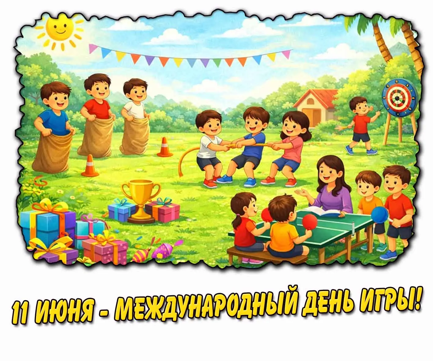 🎲 11 июня — Международный день игры! Праздник для тех, кому от 0 до ... лет 🧸🎮

Этот официальный 