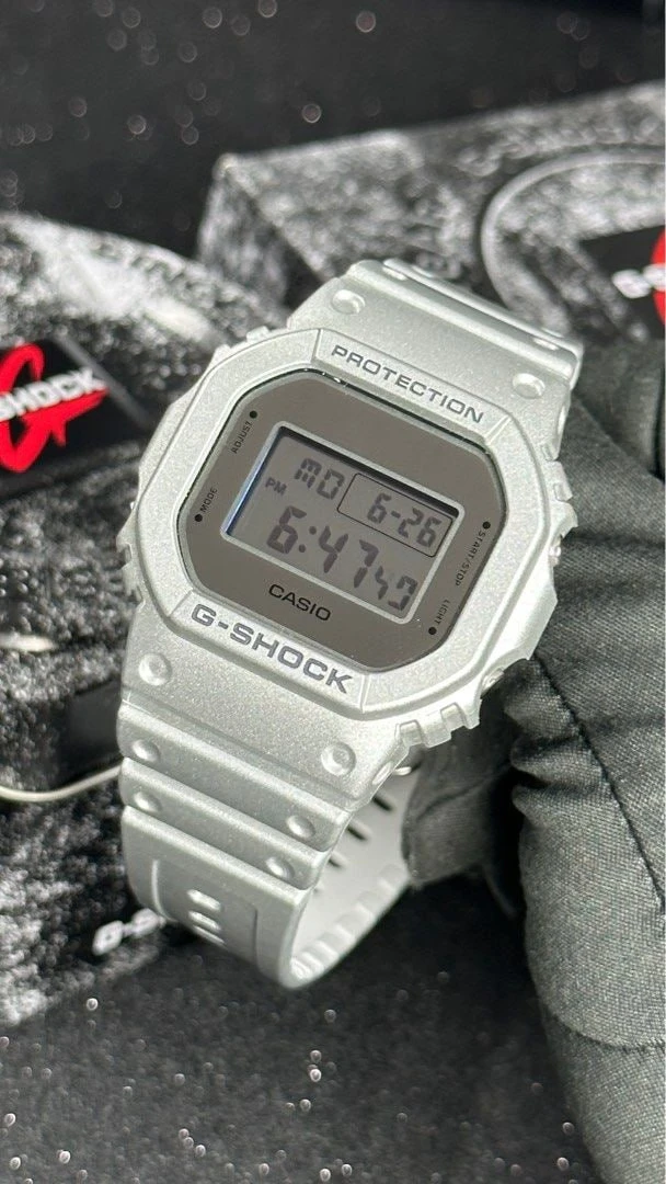 🔗 Классные часы Casio G-Shock в оттенке металлик. Есть подсветка, ударопрочные, водоне...