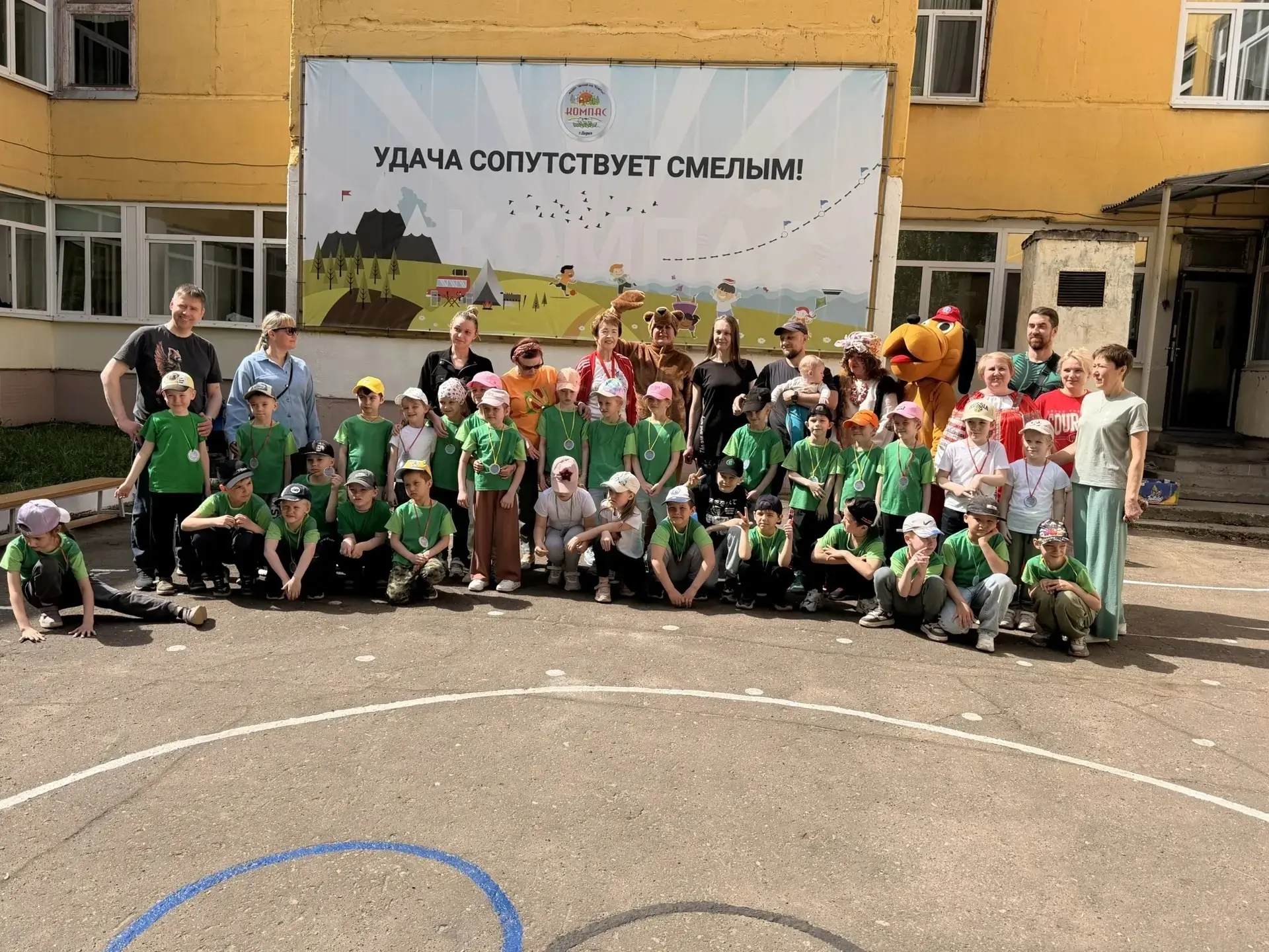 Прошли выпускные физкультурно-оздоровительные квесты "Тори приглашает в поход!" В подготовительных к