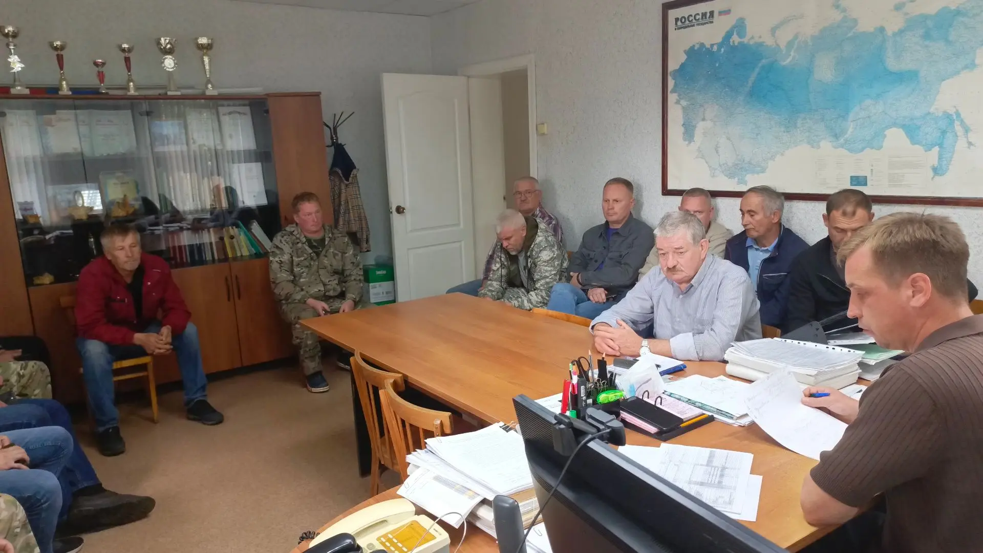 В ОГКУ «Нейское лесничество» прошло совещание среди инженерного состава и участковых ле...