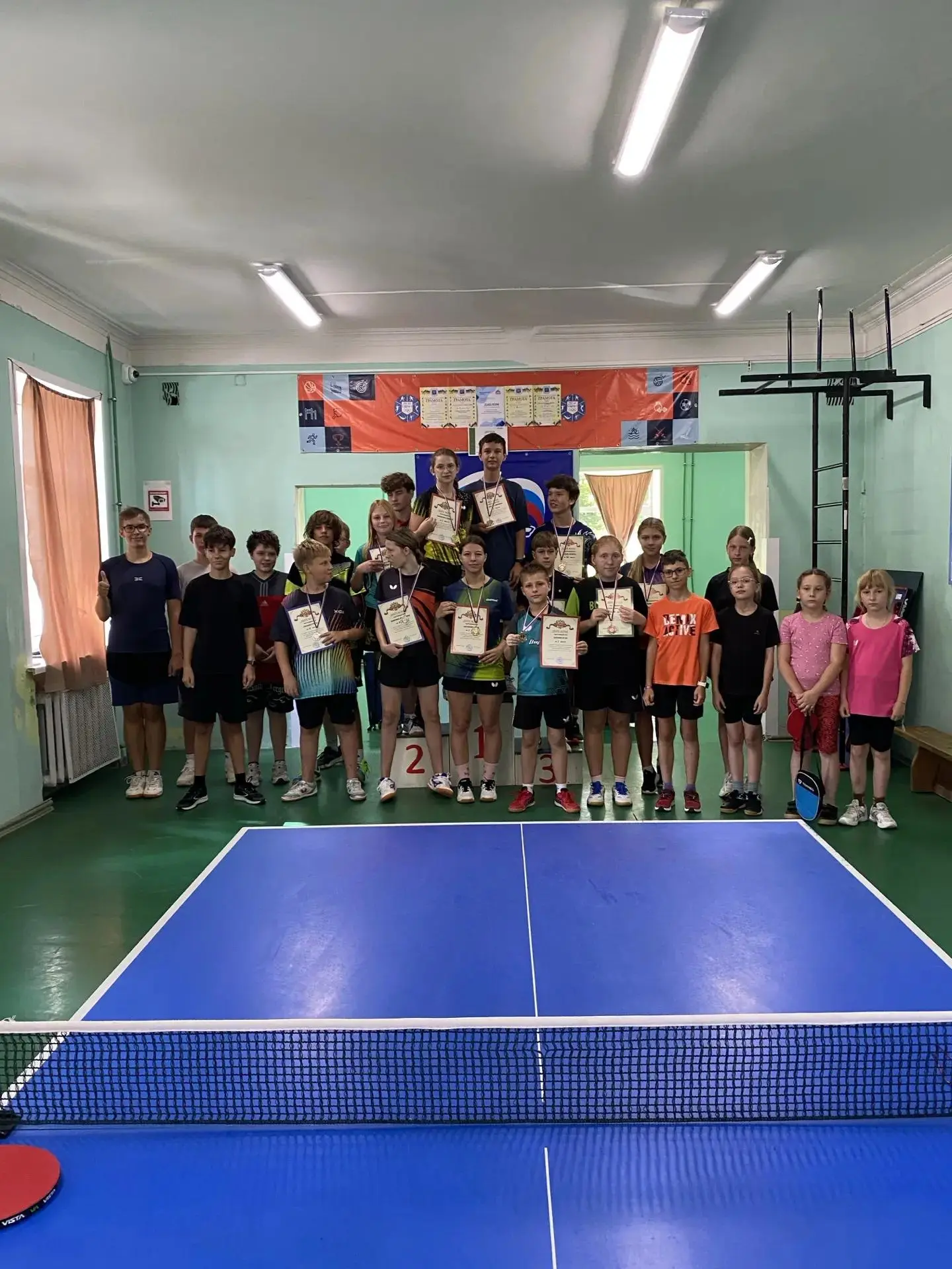 🏓21 августа 2026 в МБУ ДО «Спортивная школа олимпийского резерва №1» прошёл открытый т...