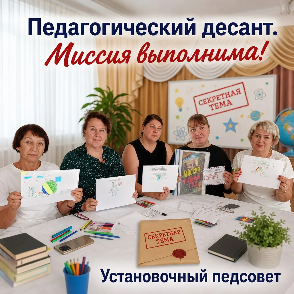 🛎 Педагогический десант: наша миссия на новый учебный год выполнена!