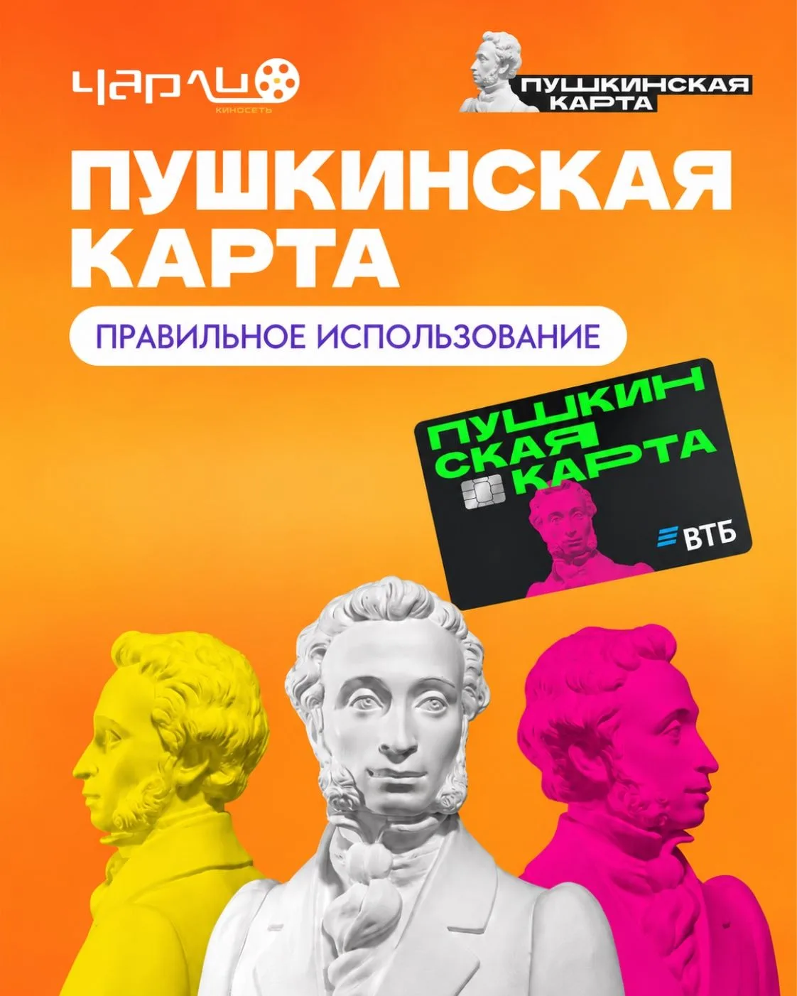 Собрали для вас карточки-памятку по «Пушкинской карте»: как оформить и пользоваться ей ...