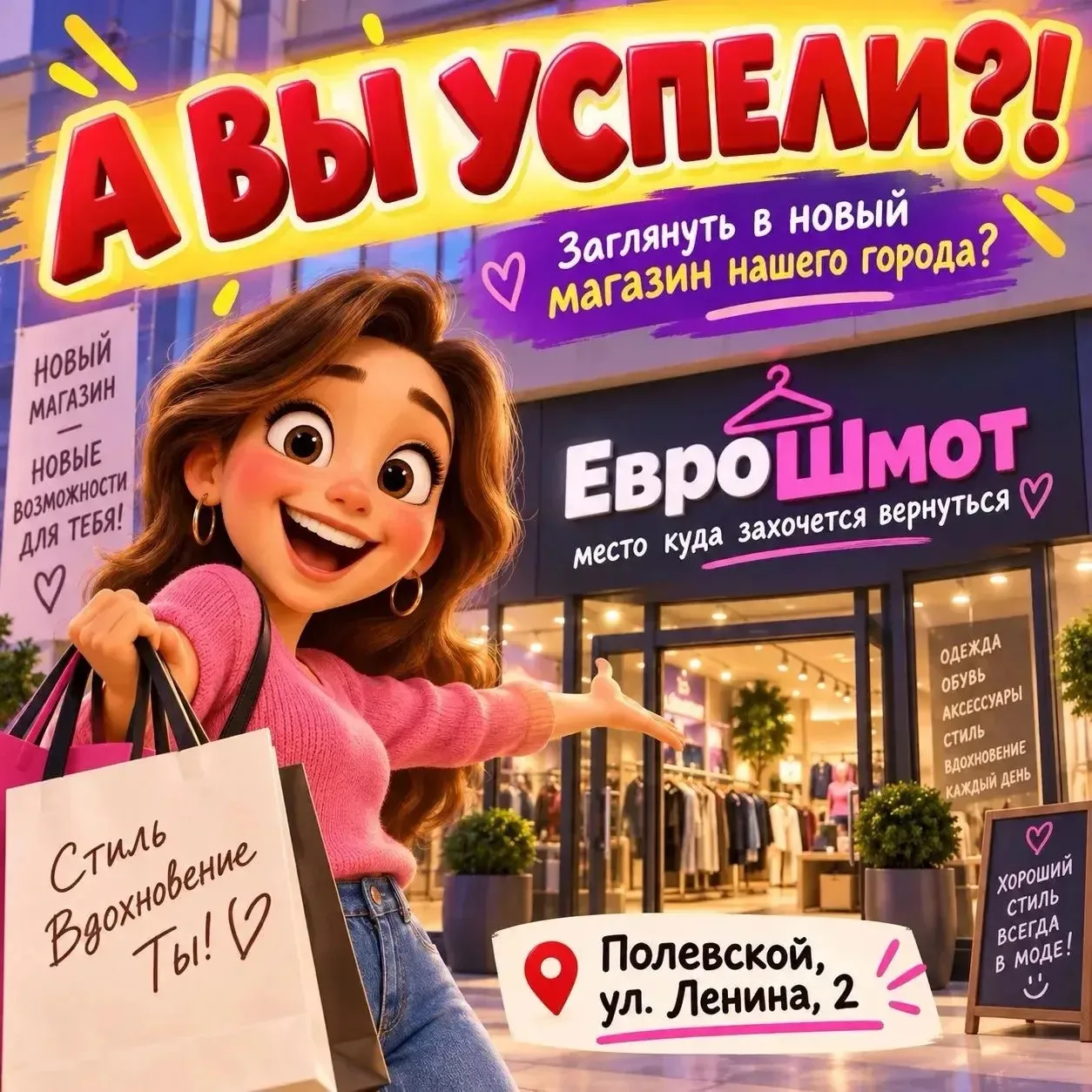 🔥 А вы уже успели в ЕвроШмот? 👀