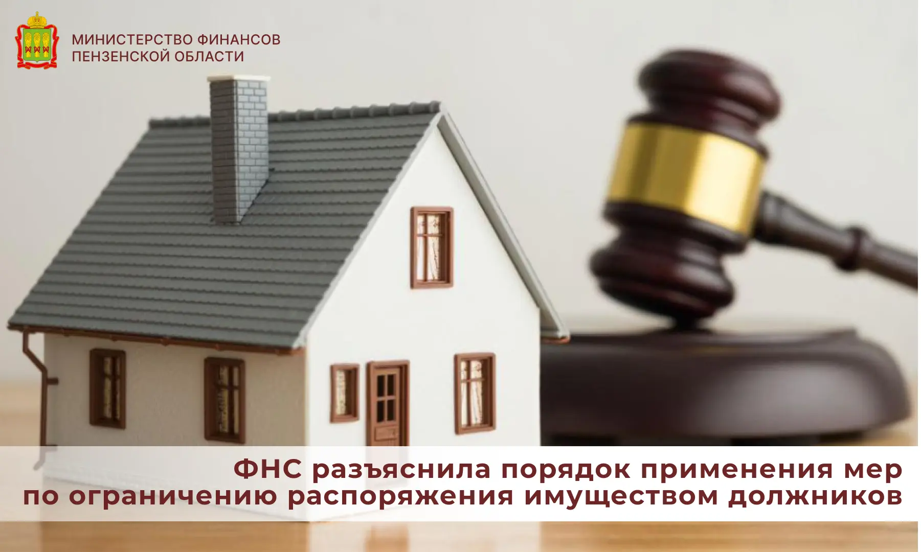 ФНС разъяснила порядок применения мер по ограничению распоряжения имуществом должников