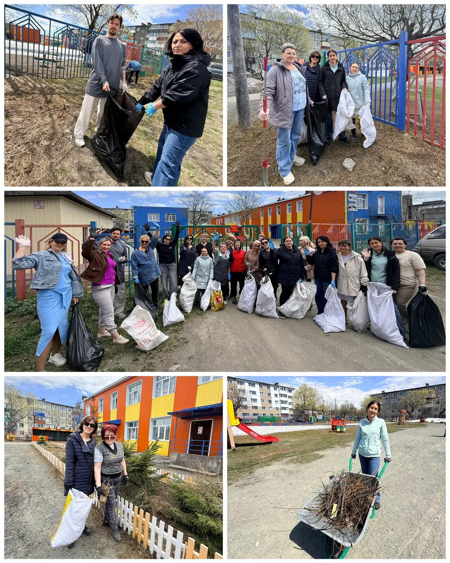 🌱В нашем детском саду прошел очередной субботник! Весна вступила в свои права, снег по...