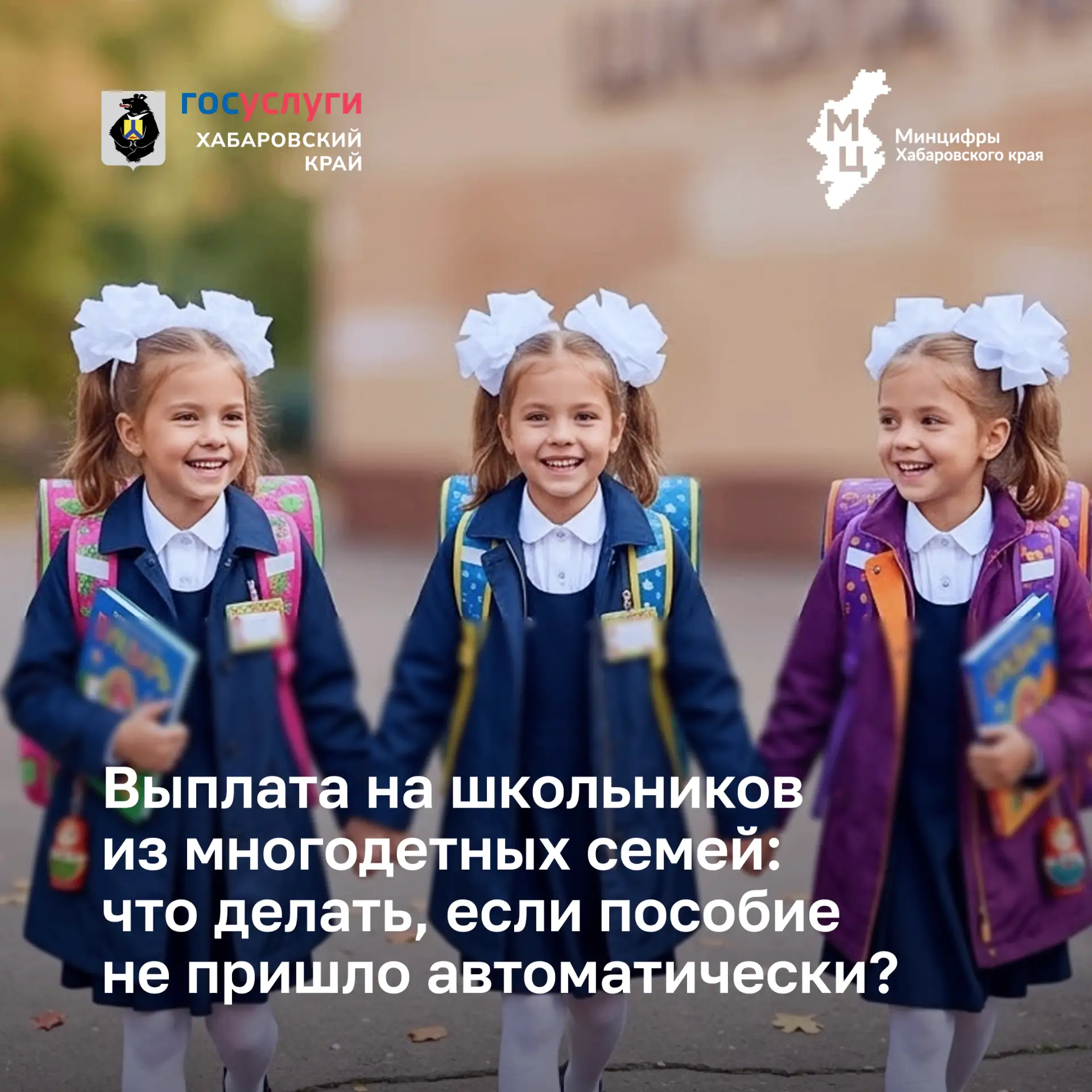 👶 На портале "Услуги 27" родители могут оформить единовременную выплату на ребенка