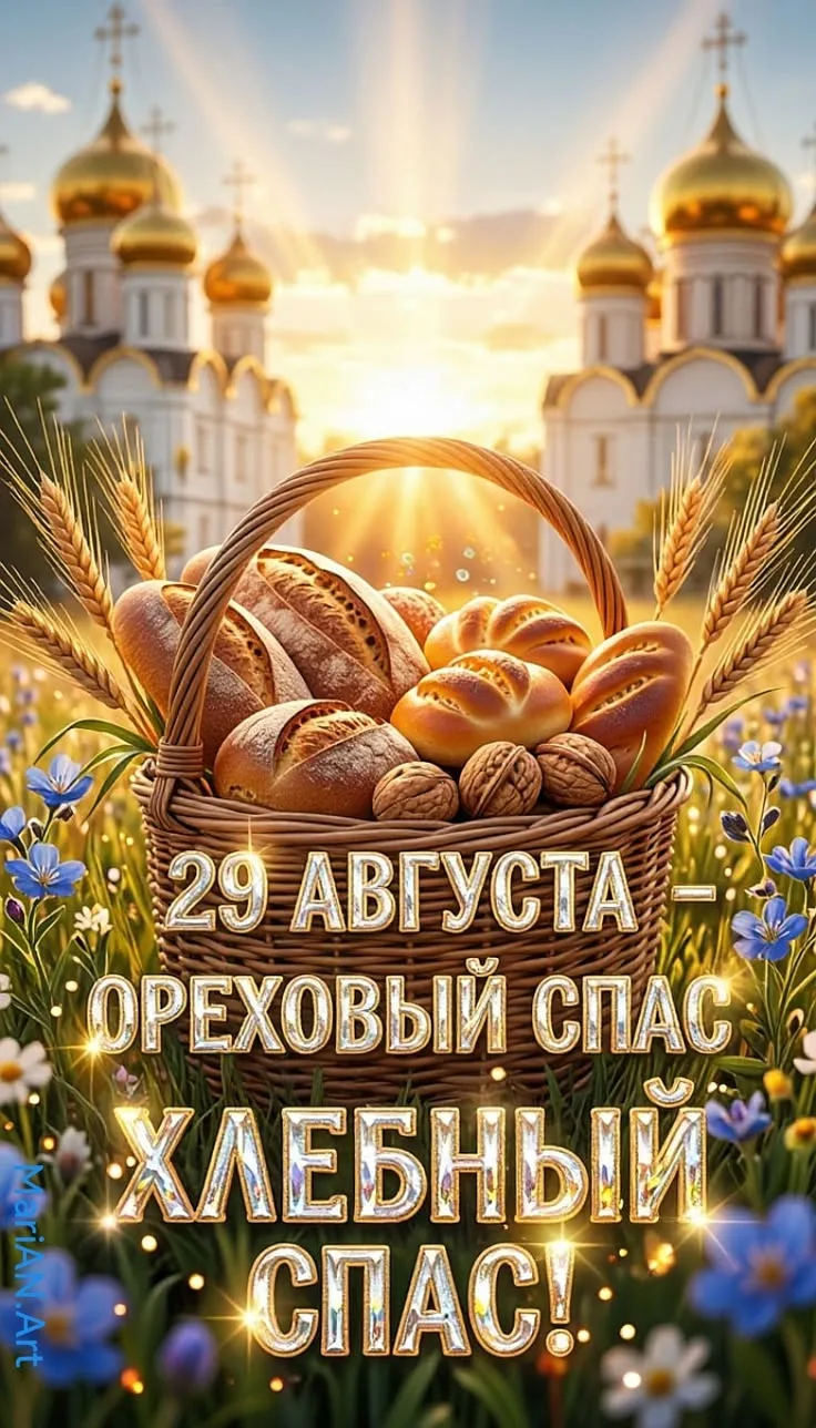 29 августа — Третий Спас: Хлебный, Ореховый или Холщовый 🥖🌰