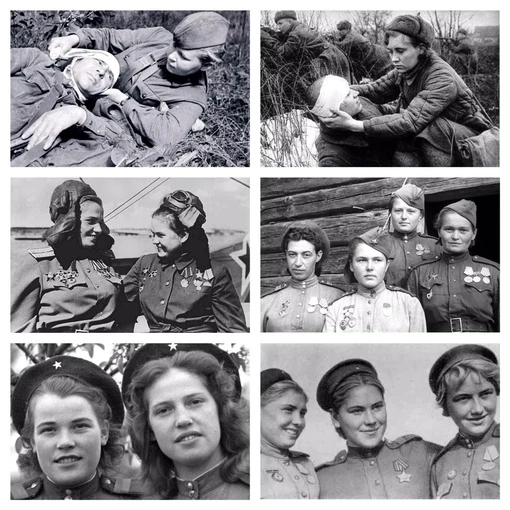 🔥📖 Женщины в солдатских шинелях

«...Шли девчата на фронт по веленью
Переполненной гневом души.
В 