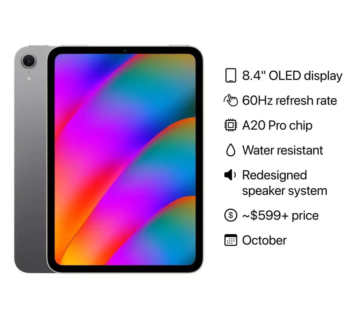 📱 iPad mini готовят к переходу на OLED
