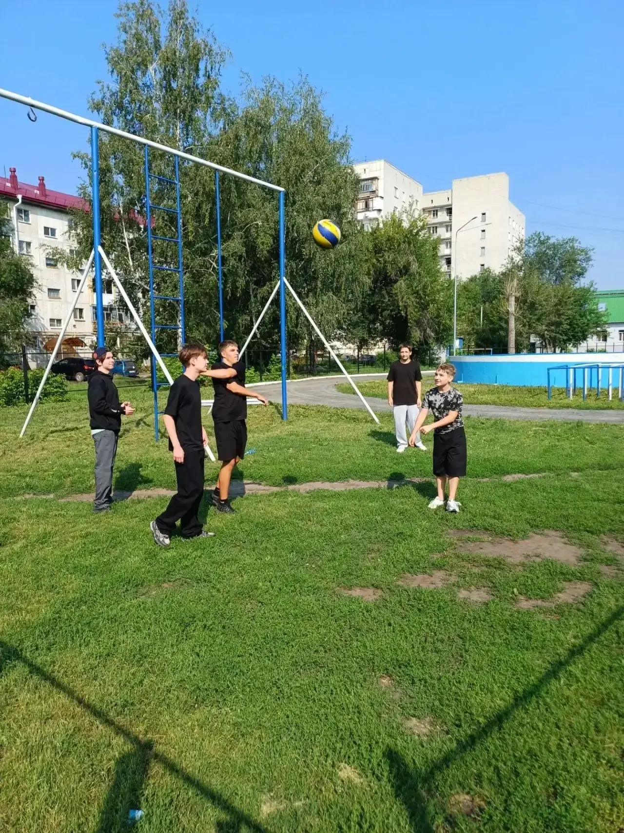 🏀Эмоции через край: как прошёл товарищеский матч по волейболу!

📆Сегодняшний день, 22 июля,  на на