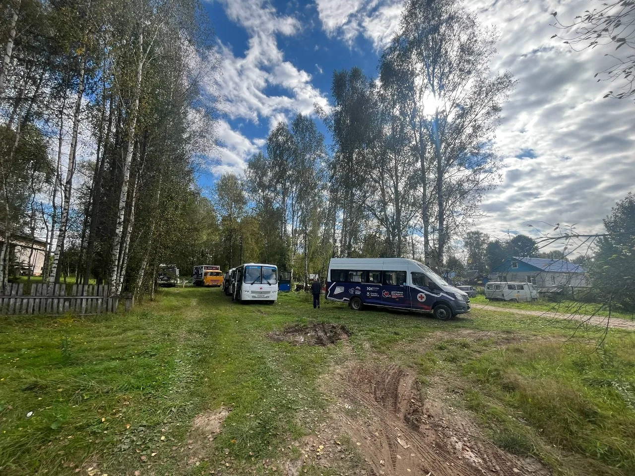 🚂 3 сентября в деревне Никольское работал "Поезд здоровья".